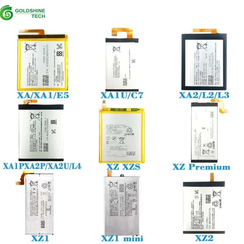 OEM Factory Mobile Phone Battery for Sony Xperia Z Z1 Z2 Z3 Z4 Z5 Xa Xz Xz1 Xz2 1 2 3 4 5 10 II III PRO L1 L2 L3 L4 Batteries