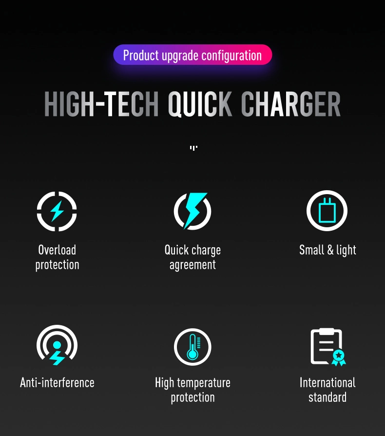 High Quality Power Supply Phone Accessories Fast Charging Mobile Charger