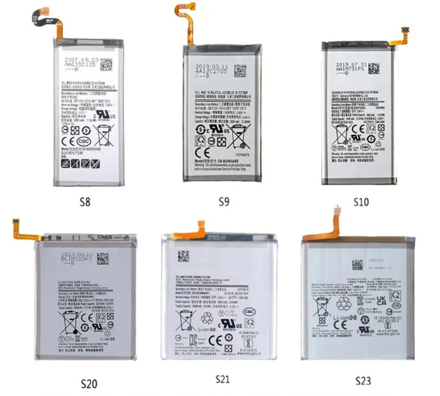 Brand New Original Mobile Phone Battery for iPhone Samsung Huawei Xiaomi Oppo