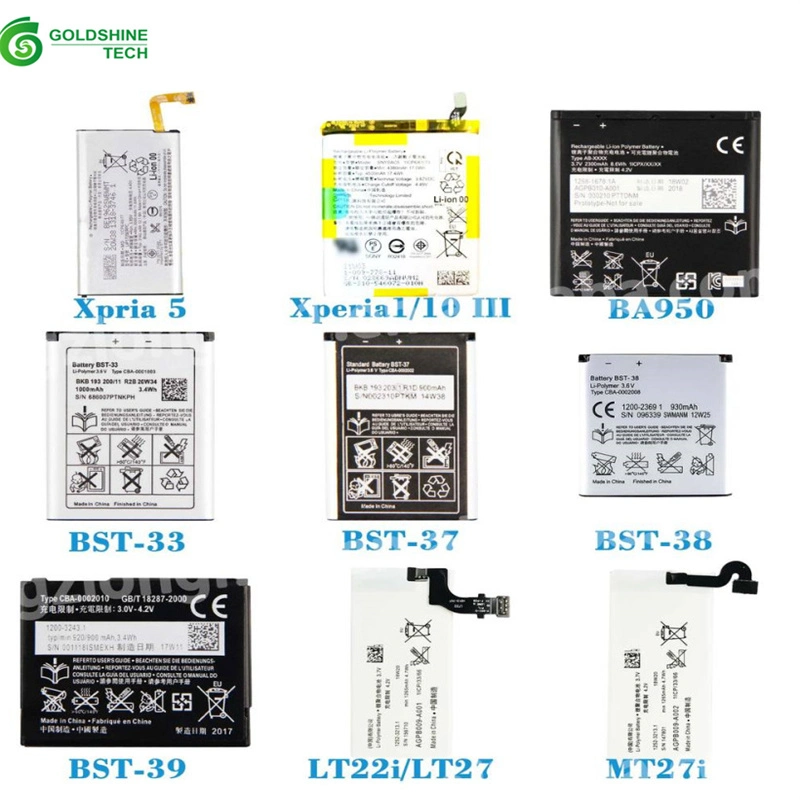 OEM Factory Mobile Phone Battery for Sony Xperia Z Z1 Z2 Z3 Z4 Z5 Xa Xz Xz1 Xz2 1 2 3 4 5 10 II III PRO L1 L2 L3 L4 Batteries